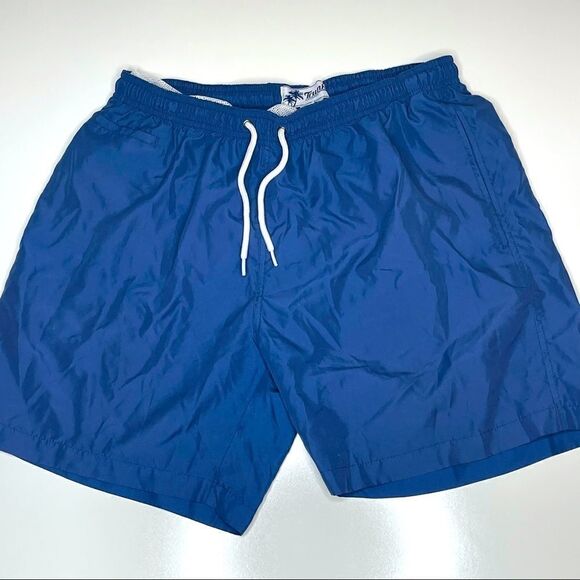 XL Trunks Blue Swim Trunks - Picture 4 of 4